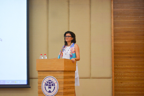 意大利驻广州总领馆总领事艾古丽女士